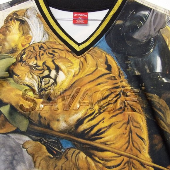 Savage Victorias Wrap Around Print Shirt - Picture 3 of 3